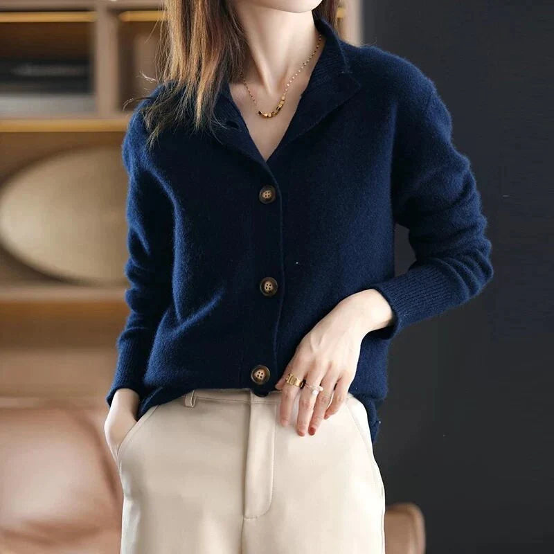 DINARA CARDIGAN Navy Blue