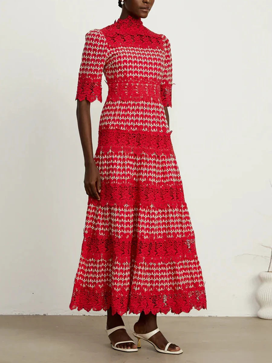 Robe brodée Alice