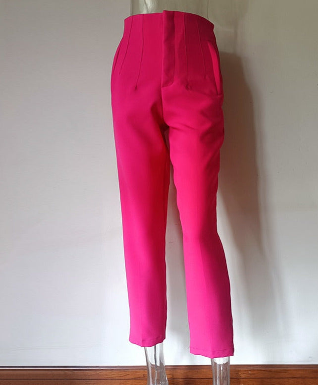 MELANY PANTS Rose Red