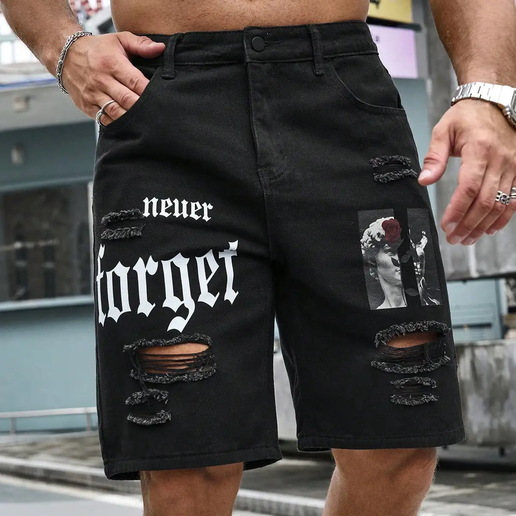 Grayson Cargo Denim Shorts