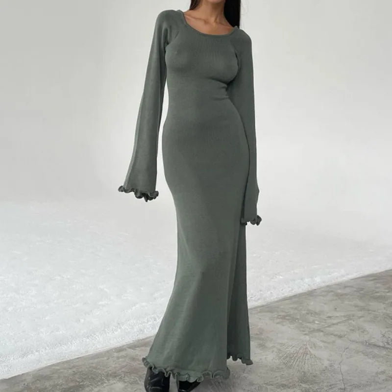 KAROLINE DRESS GRAY