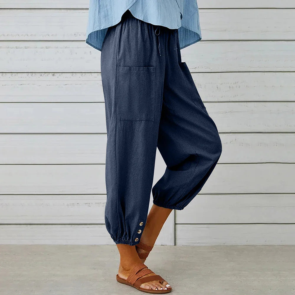 Clara Relaxed Linen Pants