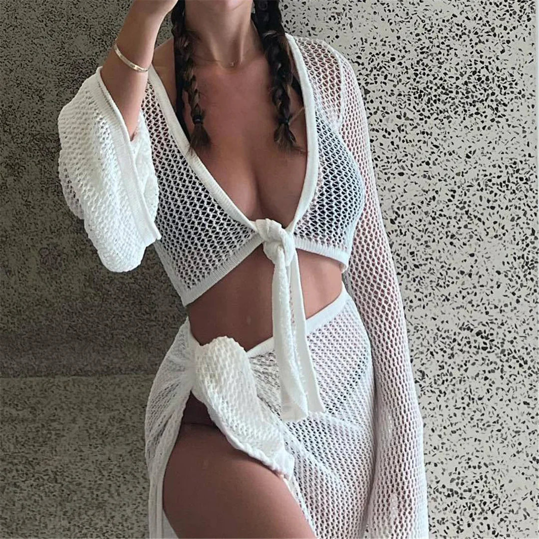 Crochet Tunic Beach Cover-Up