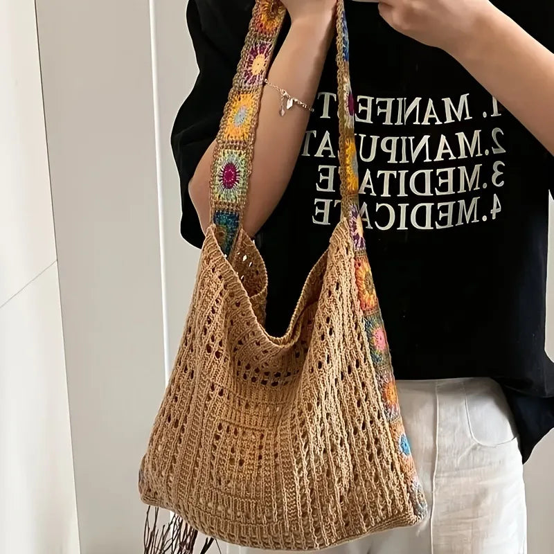 Women's Boho Crochet Bag