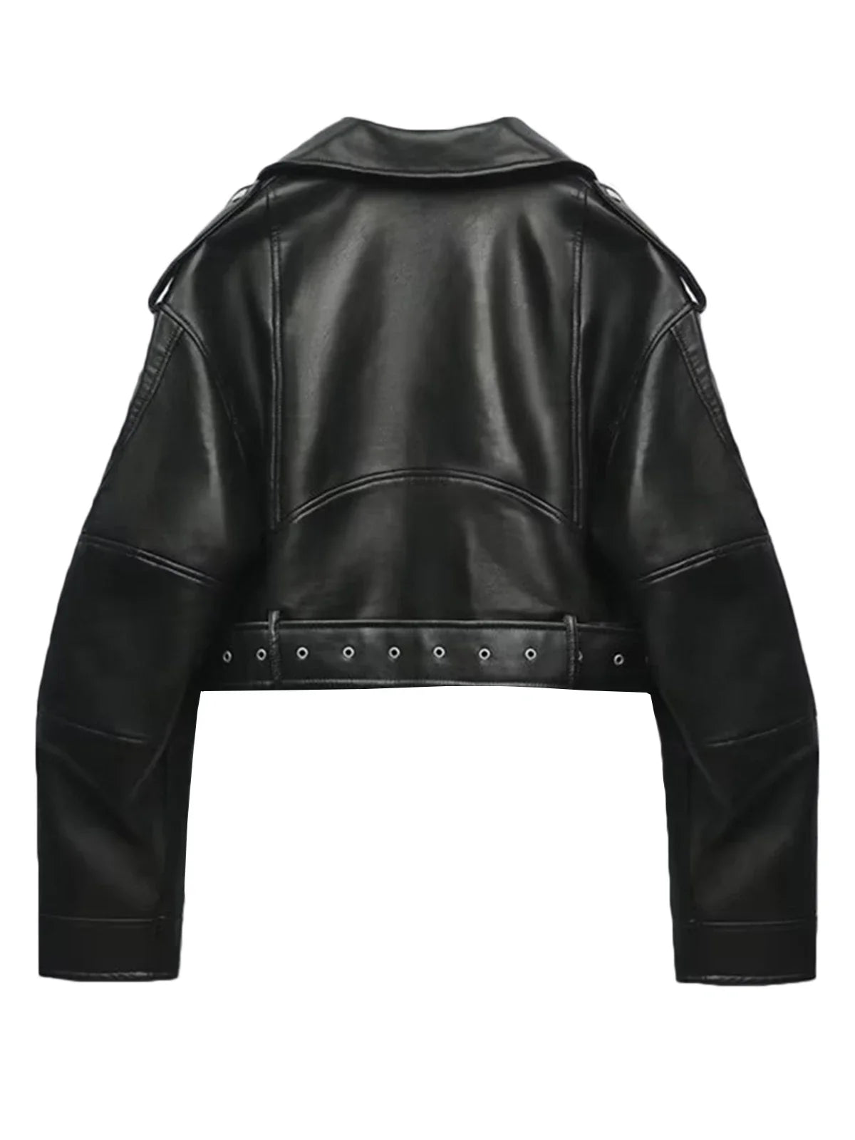Damenjacke aus Kunst-PU-Leder