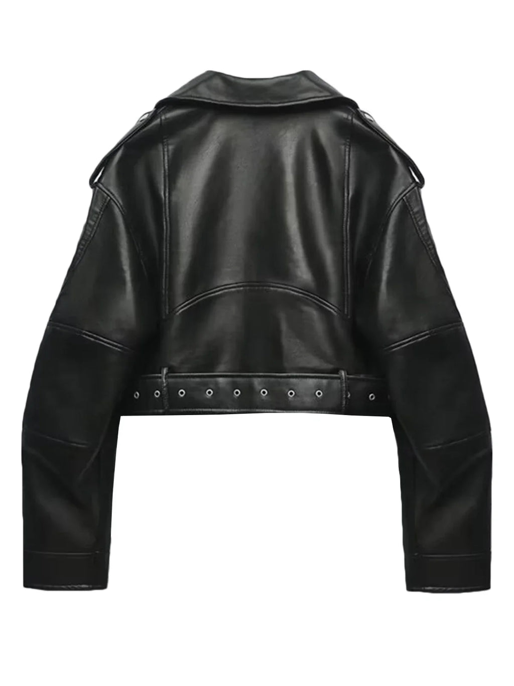 Damenjacke aus Kunst-PU-Leder