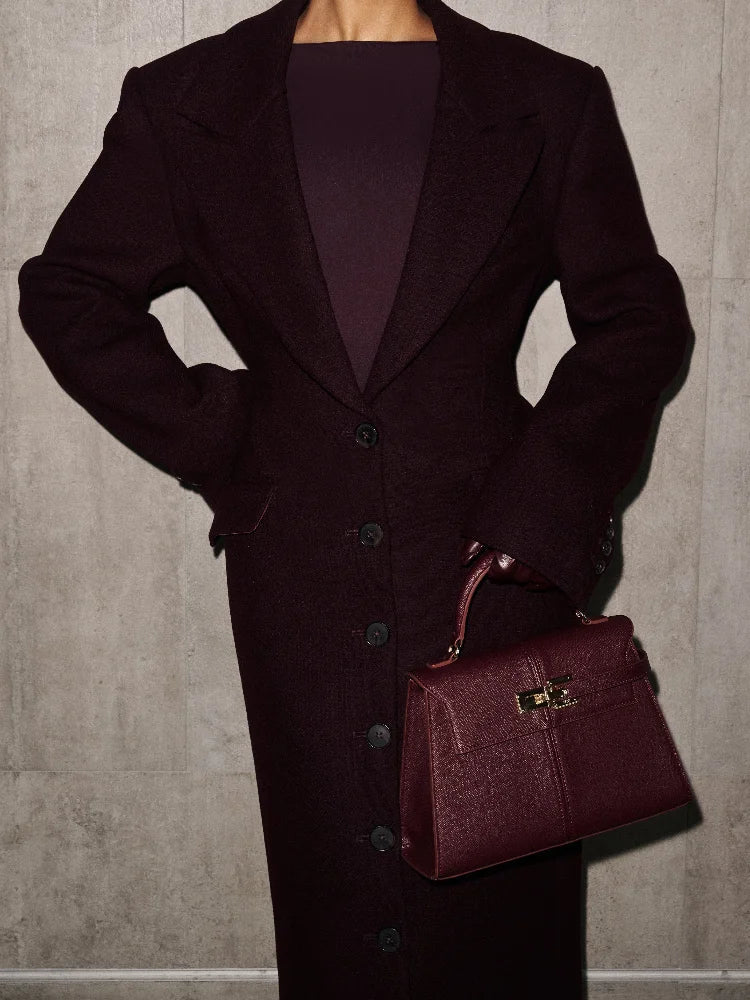 Women’s Slim Fit Long Coat