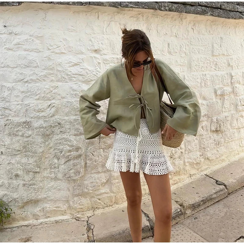 ATLANTA BLOUSE Green