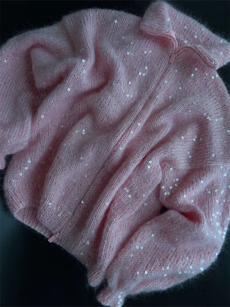 SENIA CARDiIGAN Pink