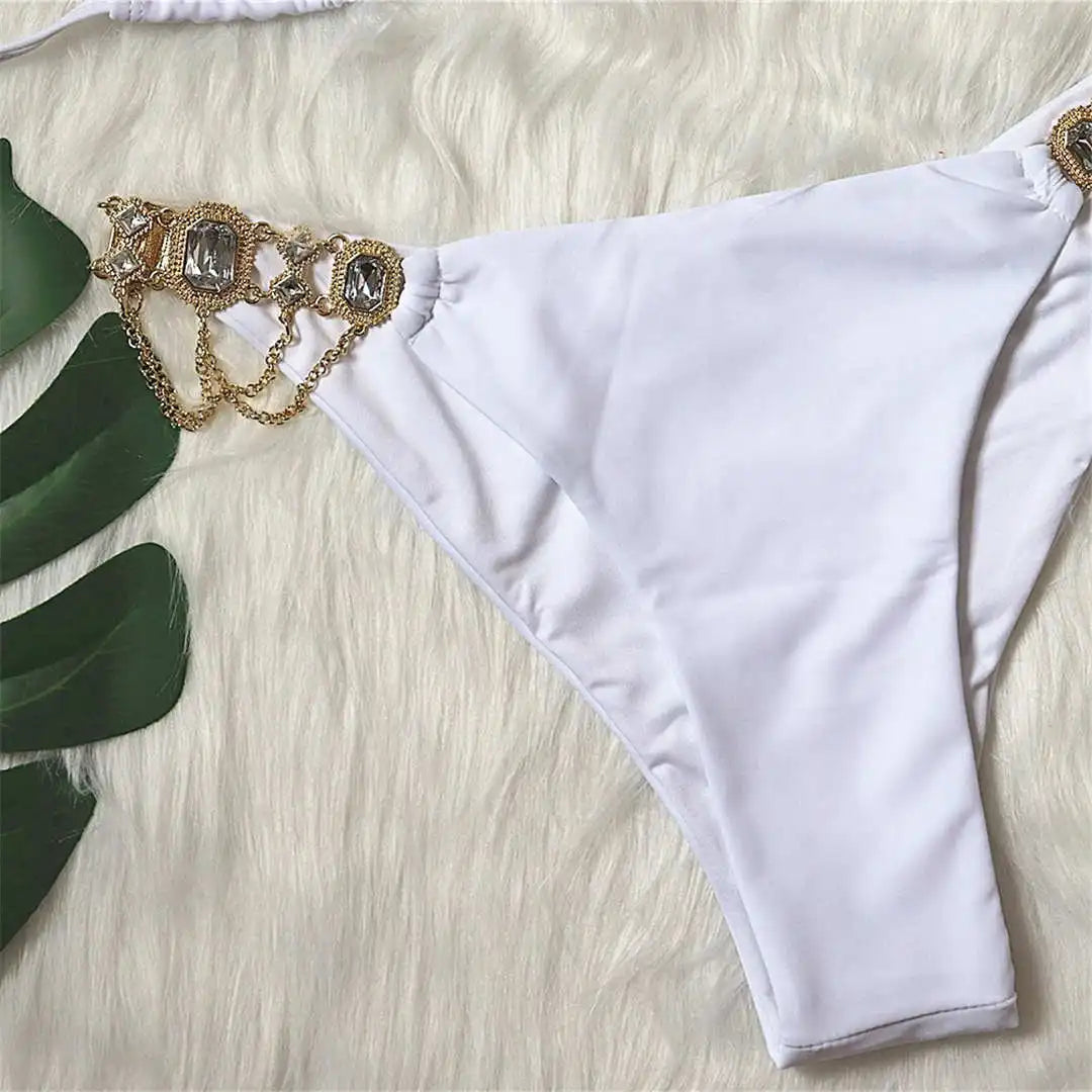 Jeweled Diamond Rhinestone Bikini