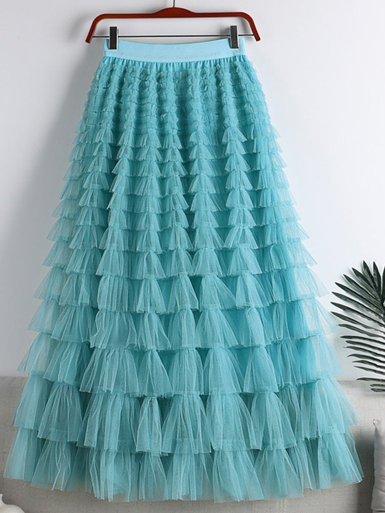 Harley Skirt Lake Blue One Size