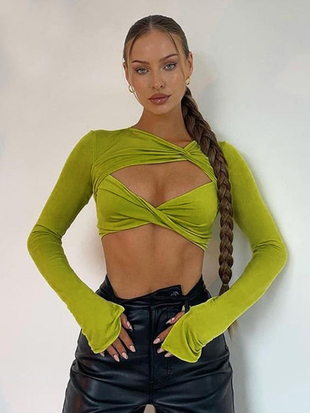 JOHANNA TOP green