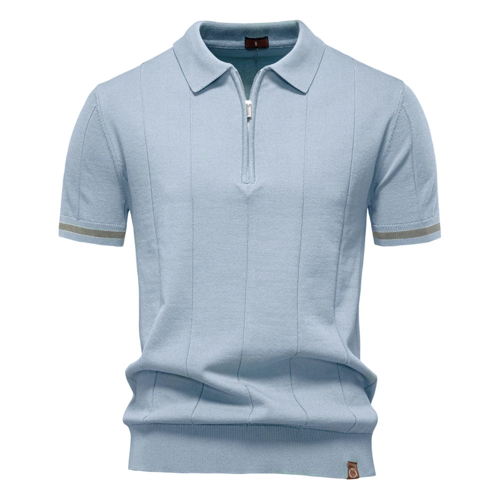 Hudson Zip Polo
