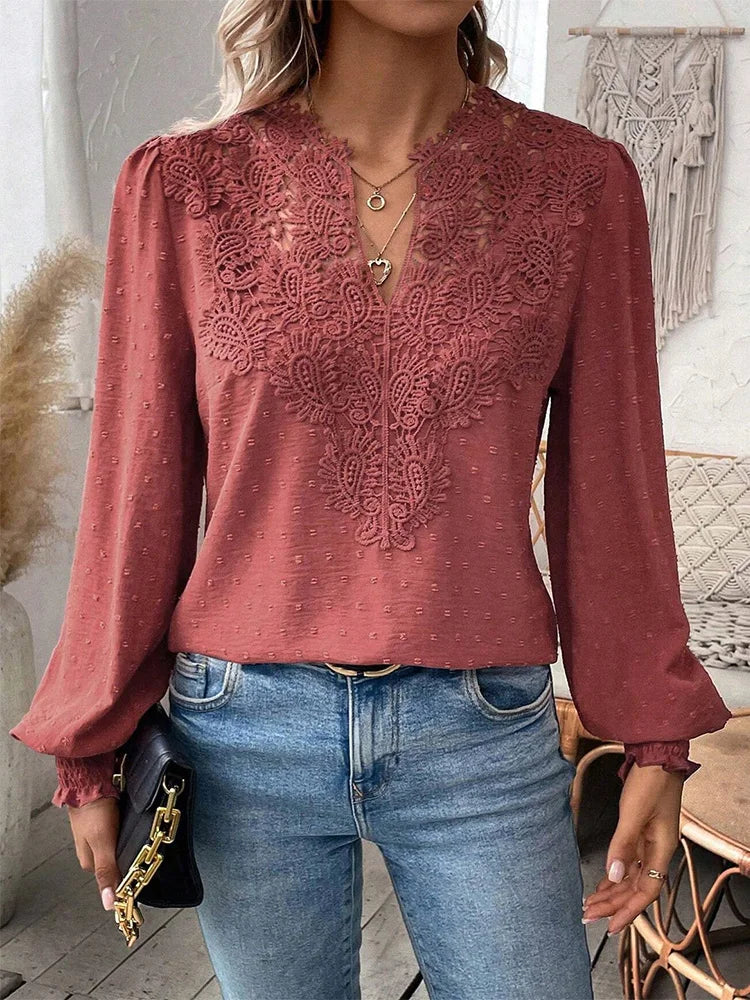 KSENIA SHIRT winered