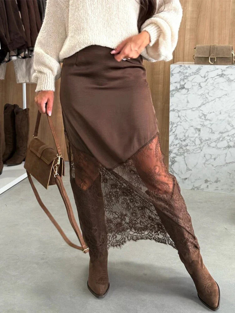 MARINIKA SKIRT Brown
