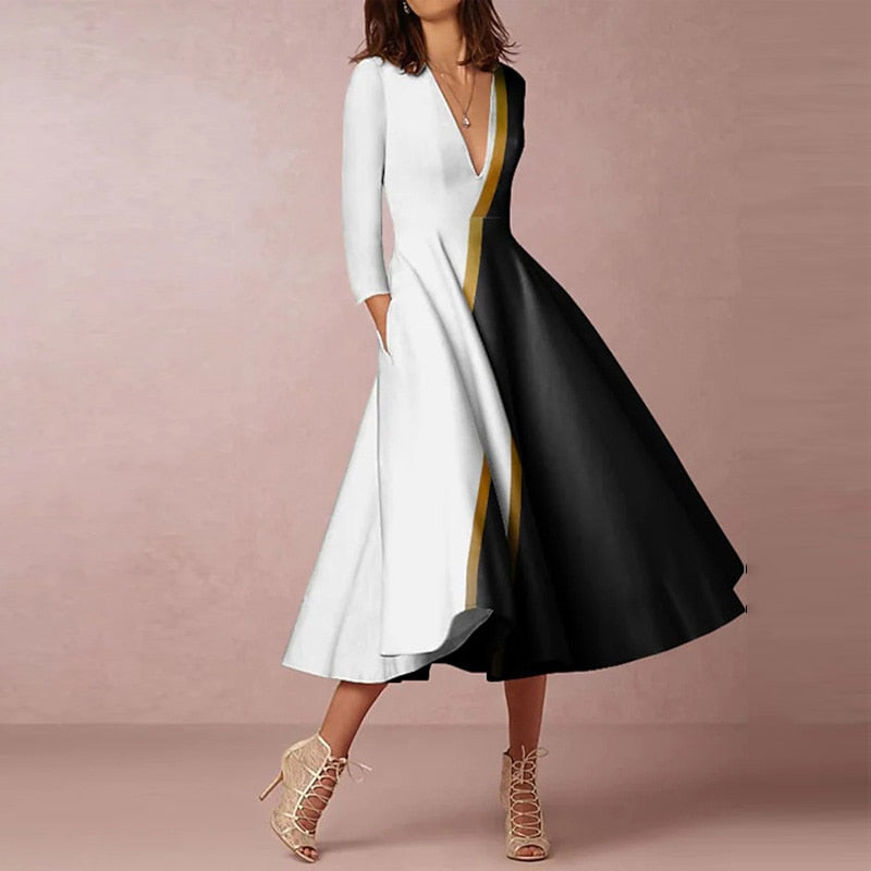 Sheny Dress Patchwork