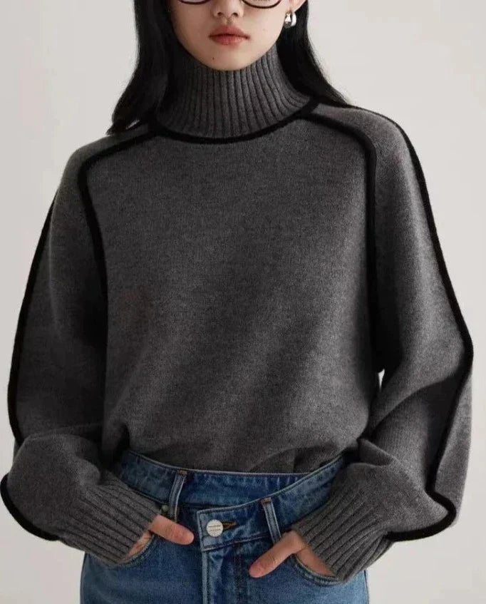 LYDIA SWEATER GRAY