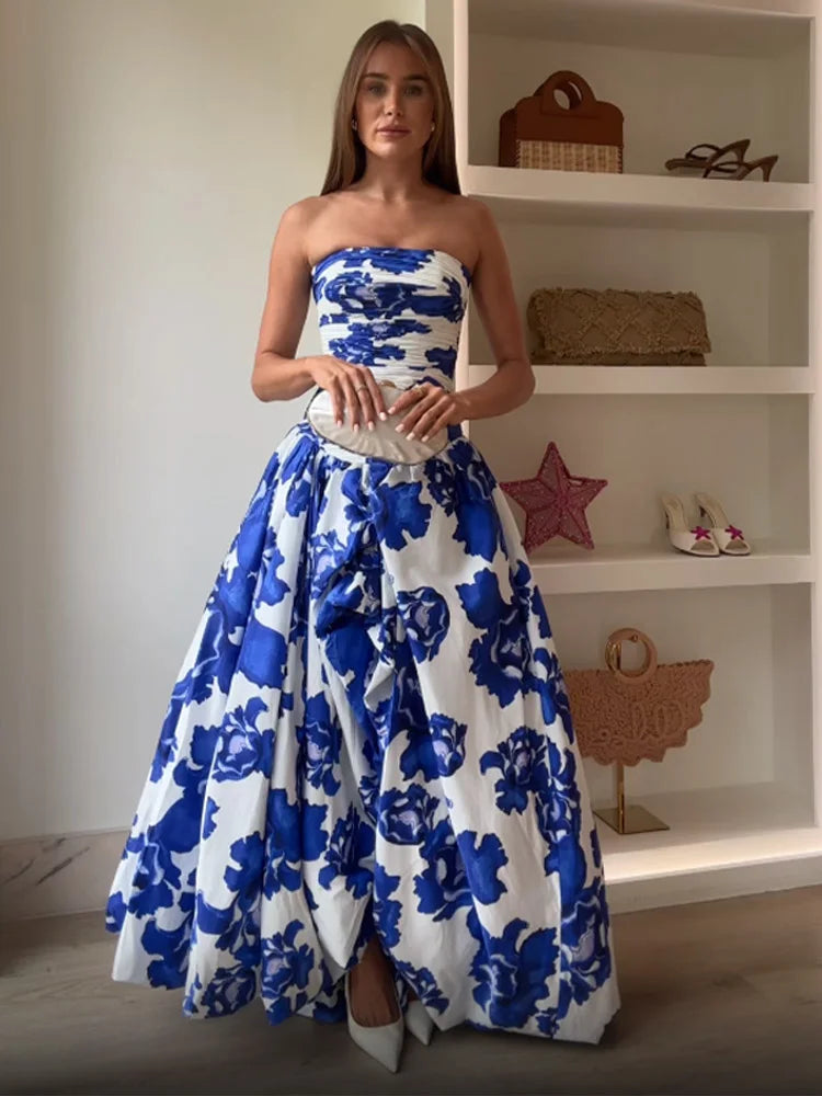 FUTOM DRESS Navy Blue