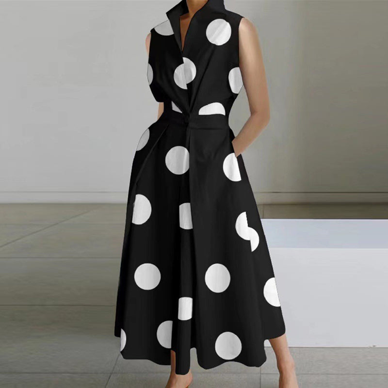 liora Dress Black Dot