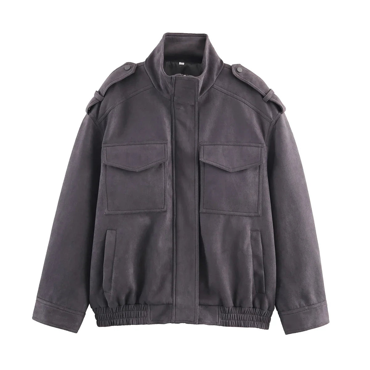 Suede Luxe Zipper Jacket