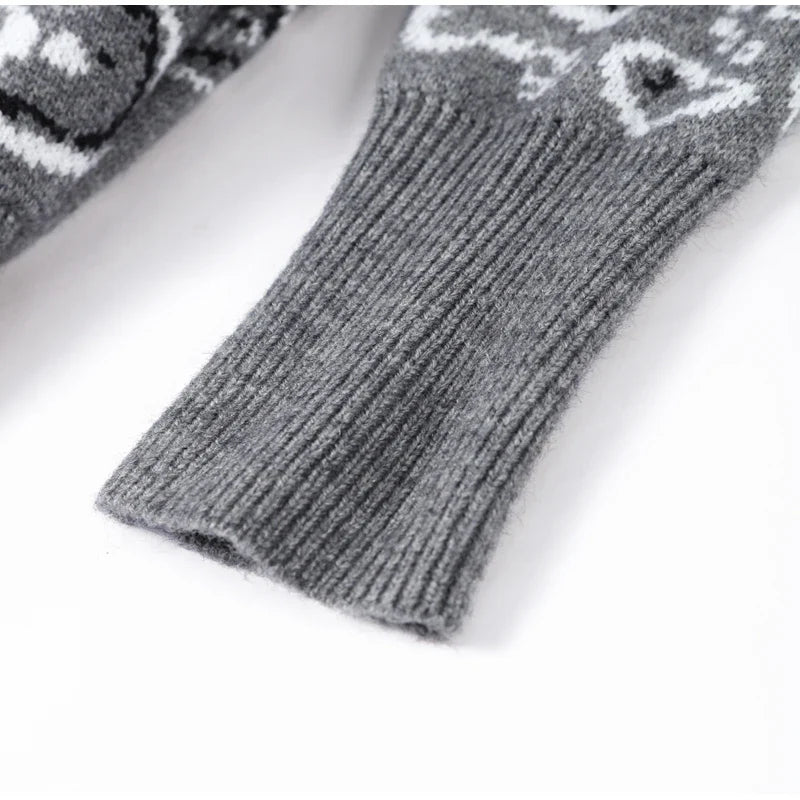 Women’s Jacquard Zip Cardigan