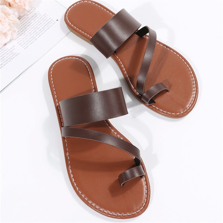 DALISIA SUMMER SHOES gBK01-coffee