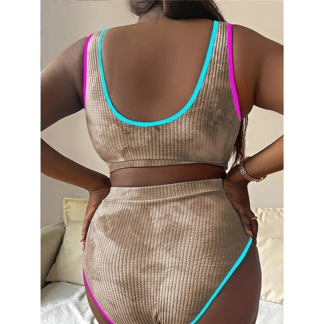 Tie Dye Bikini Large Size