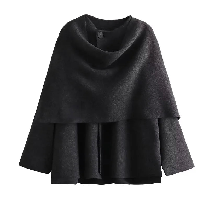 Asymmetrische Schaljacke für Damen
