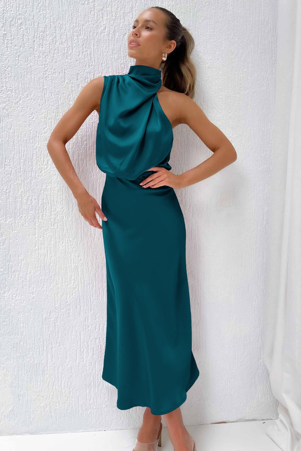 ELLIA DRESS Lake Blue