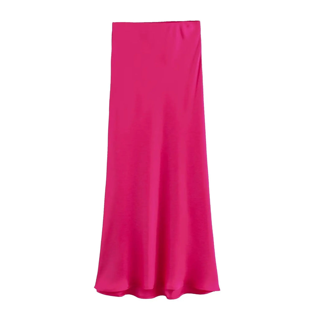 GRACE SKIRT Rose Red