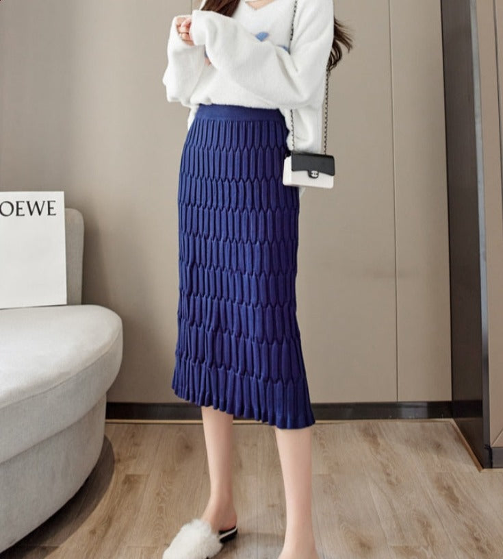 Bulina Skirt Deep Blue One Size