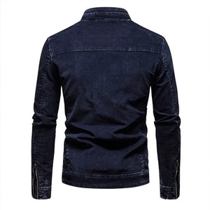 Kairo Denim Moto Jacket