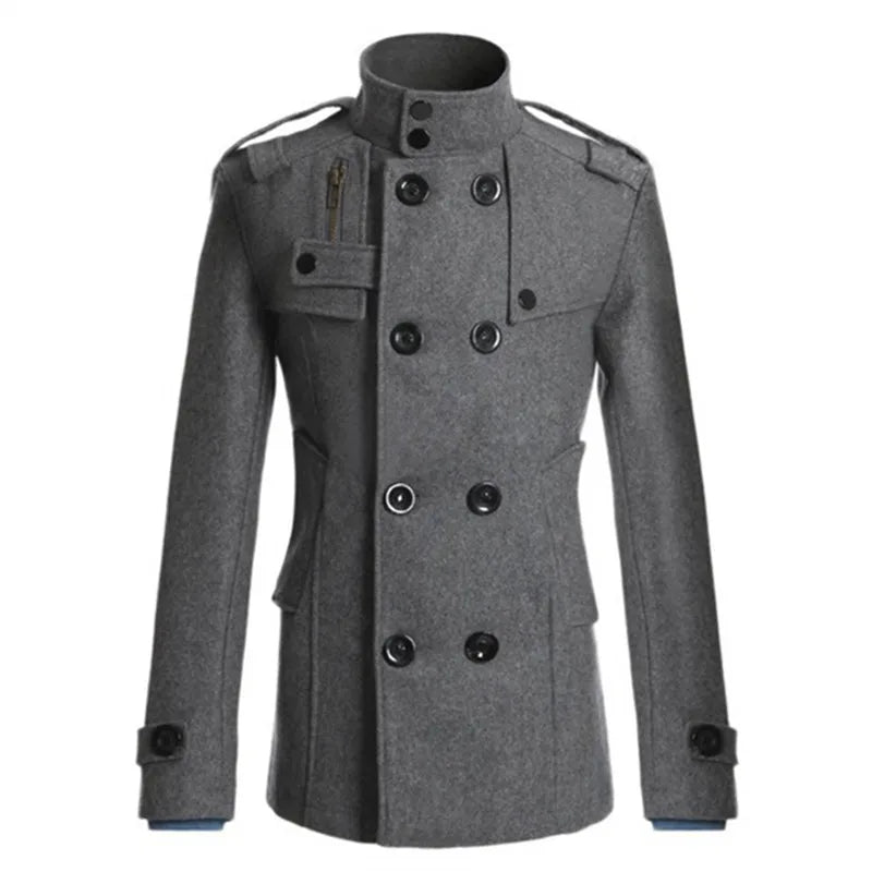 Julian Wool Blend Overcoat