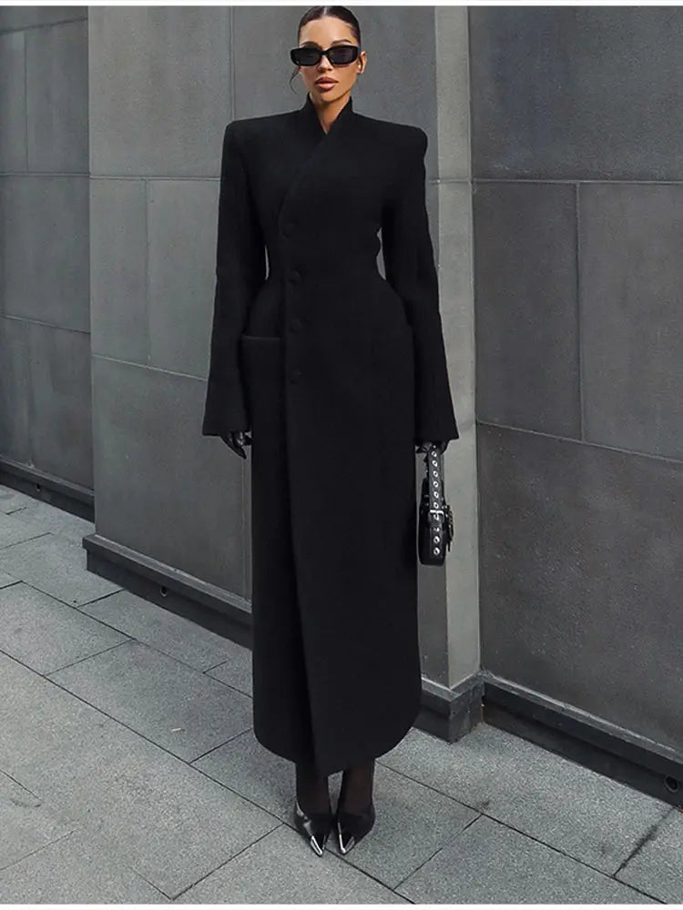 Women’s Slim Fit Long Coat