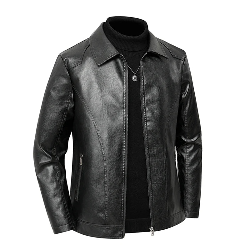 Ethan Classic Leather Jacket