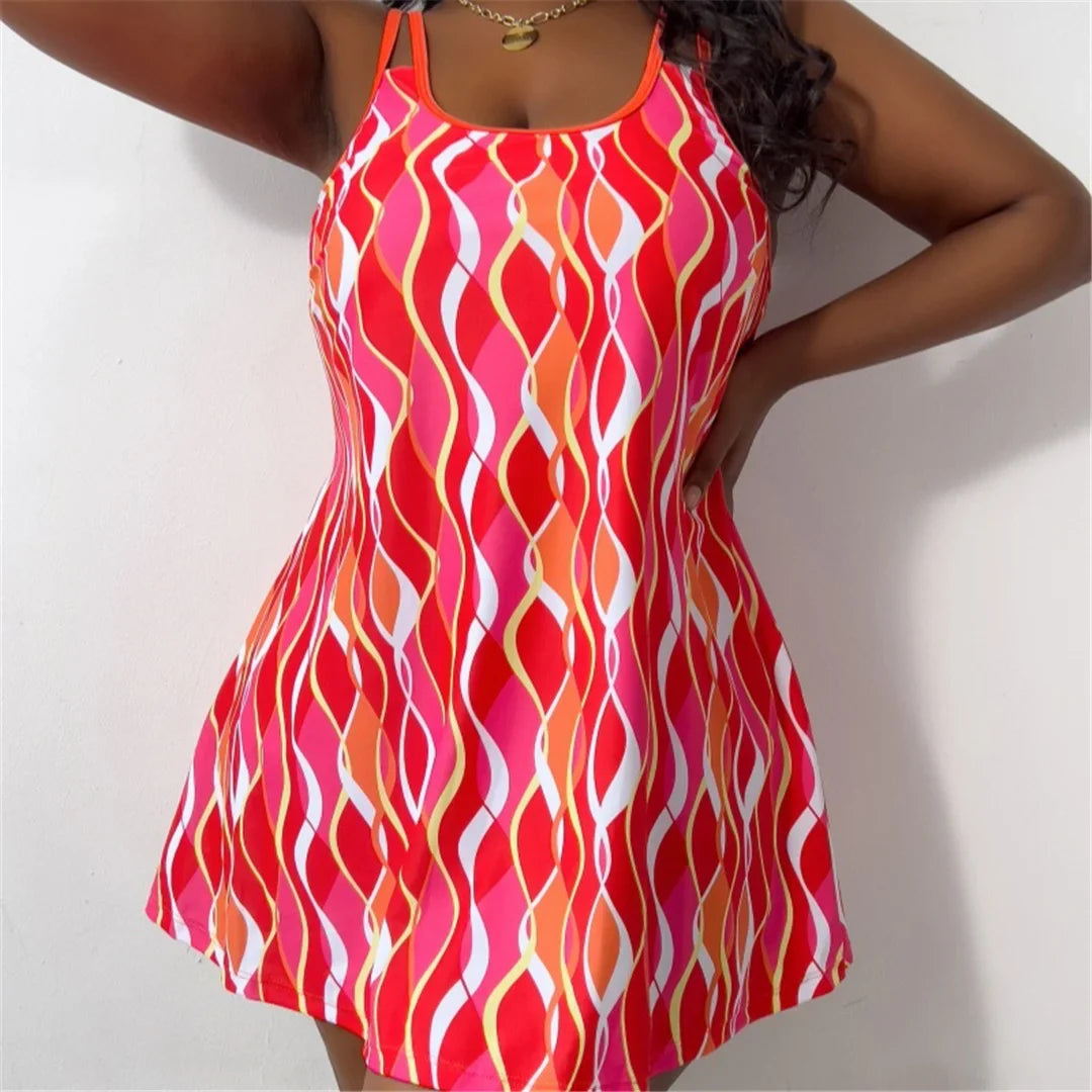 Printed Bikini Large Size