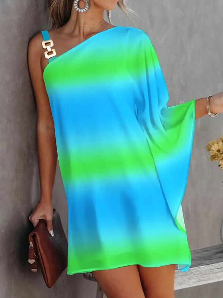 GELLA DRESS Tie-dye