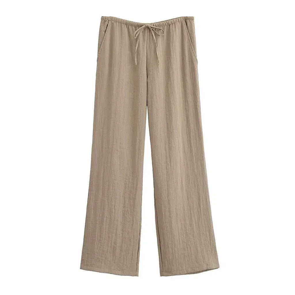 EREN 2 PIECES SET Khaki Pants