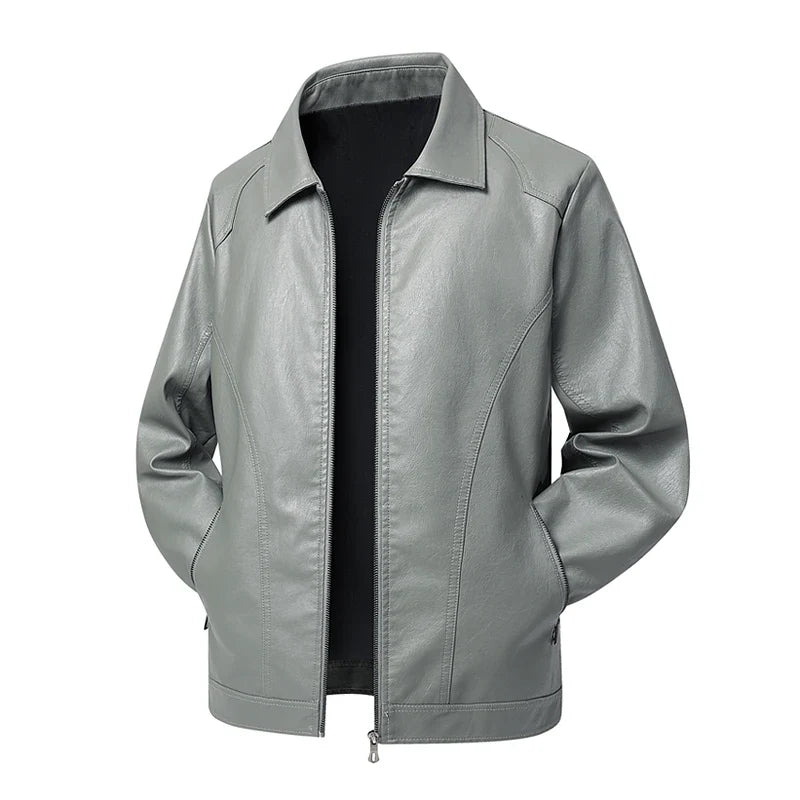 Ethan Classic Leather Jacket