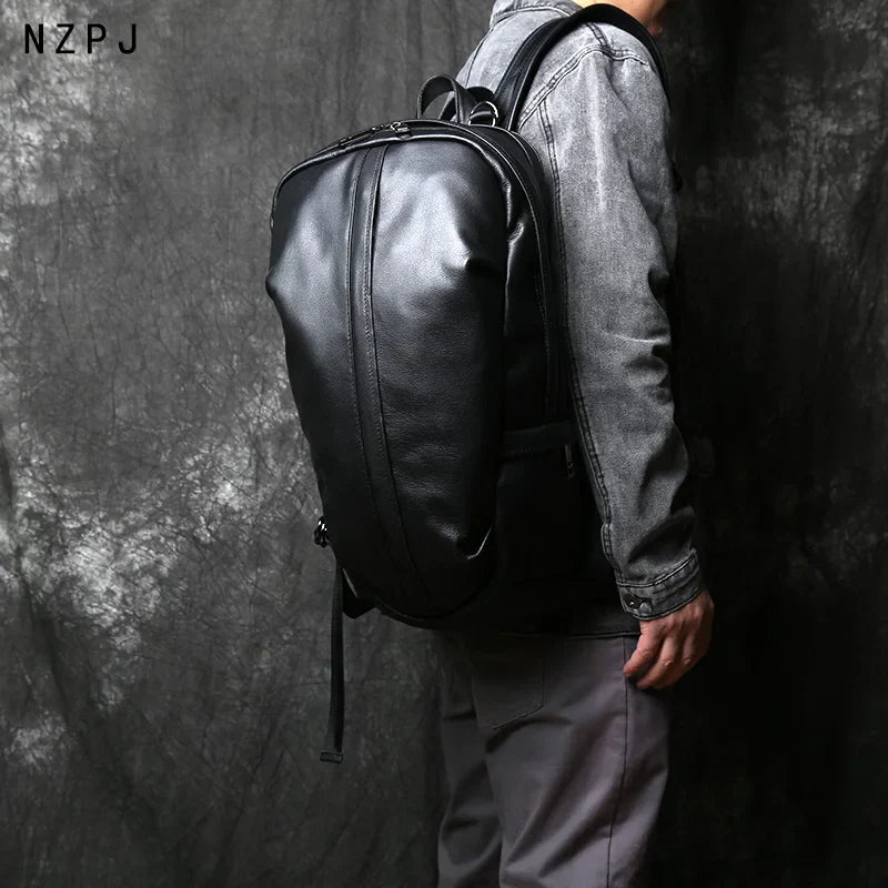 Hudson Leather Backpack