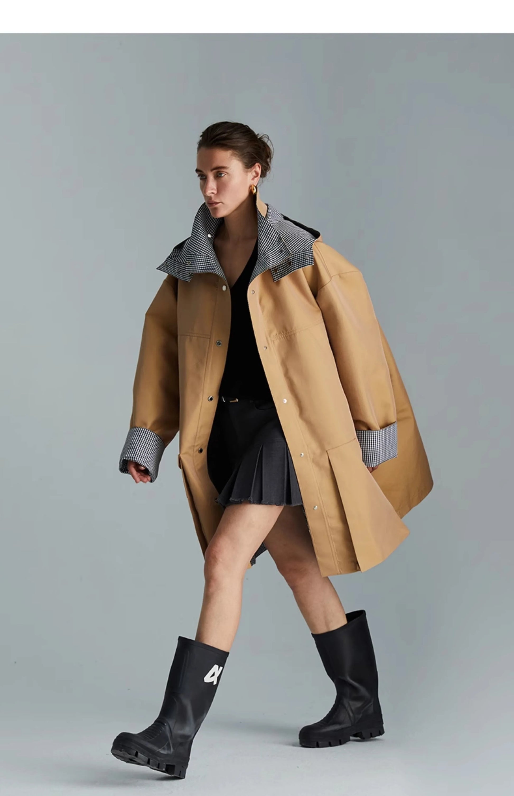 Savoy Patchwork Trench
