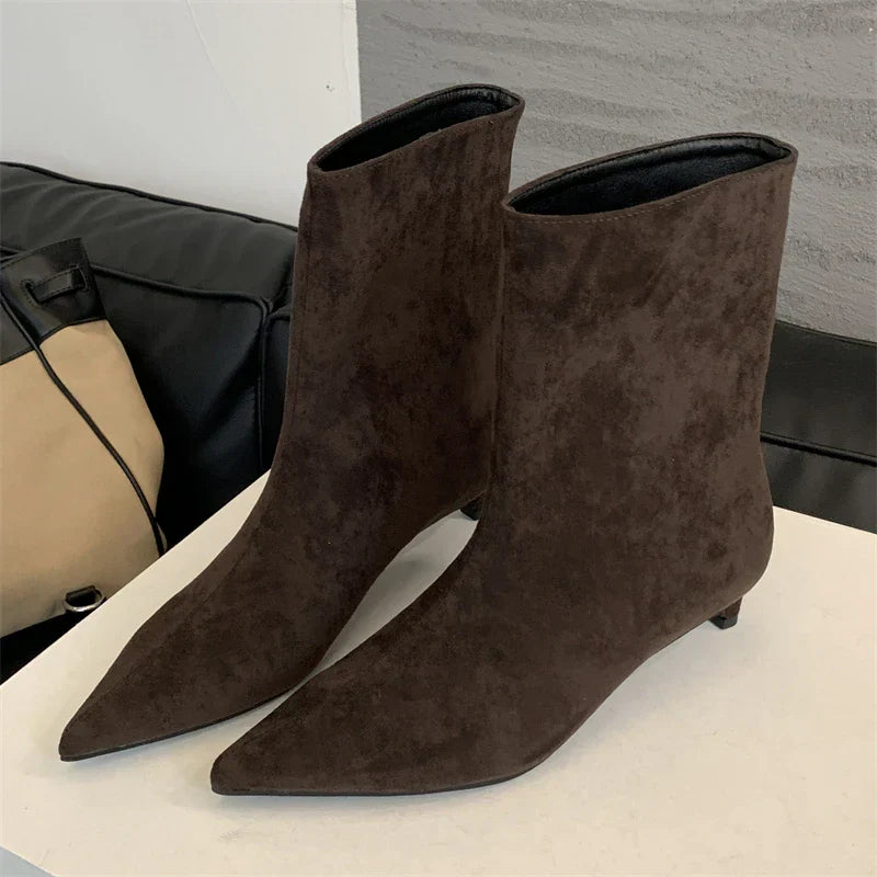 LESIA BOOTS Coffee Colour