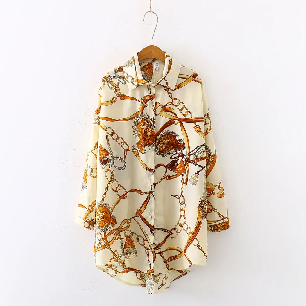 Vintage Button Blouse