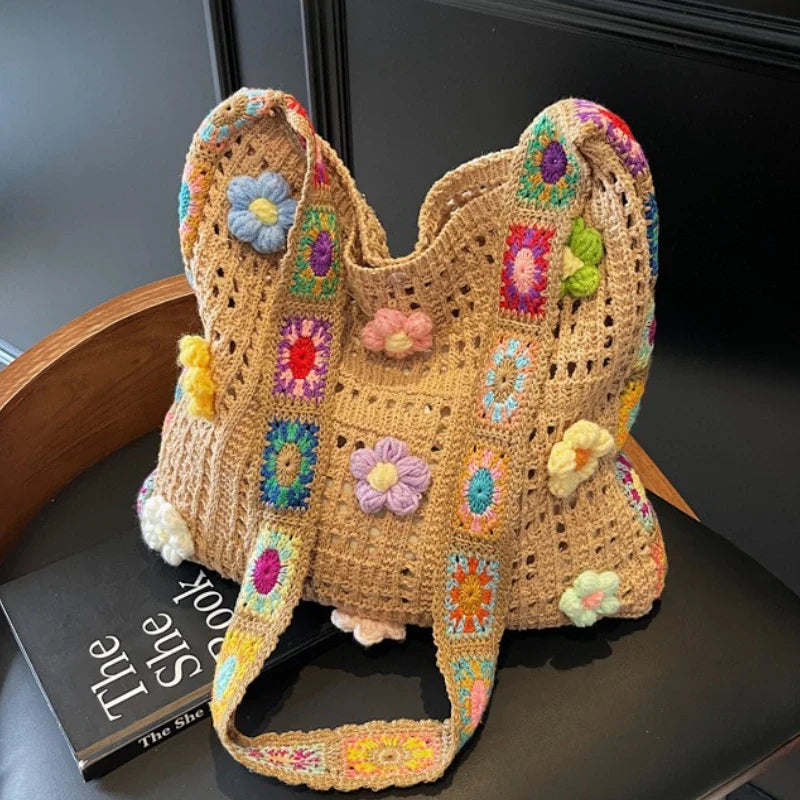 Women's Boho Crochet Bag