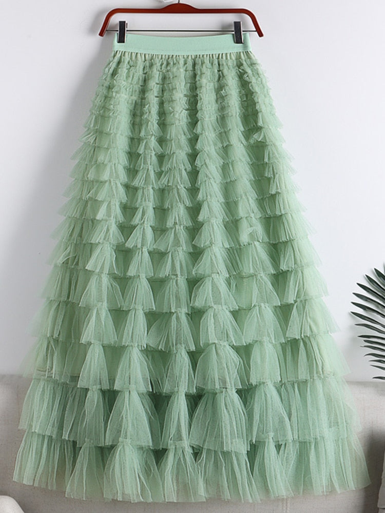 Harley Skirt Light Green One Size