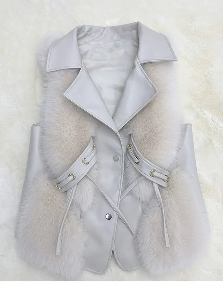 Amorette Faux Fur Vest