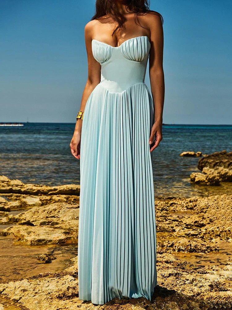 AVRORA DRESS Sky Blue