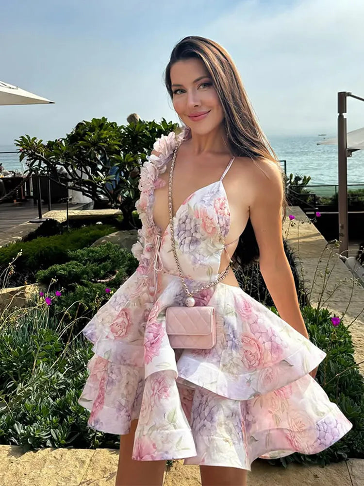 LINDA MINI DRESS 02 Pink