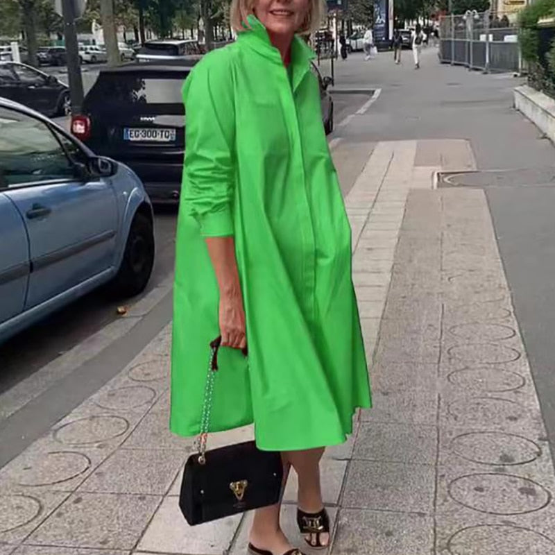 Maggie Dress Green