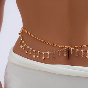 Star Tassel Bikini Belly Chain